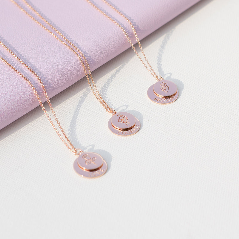 Rose Gold Passion Necklace