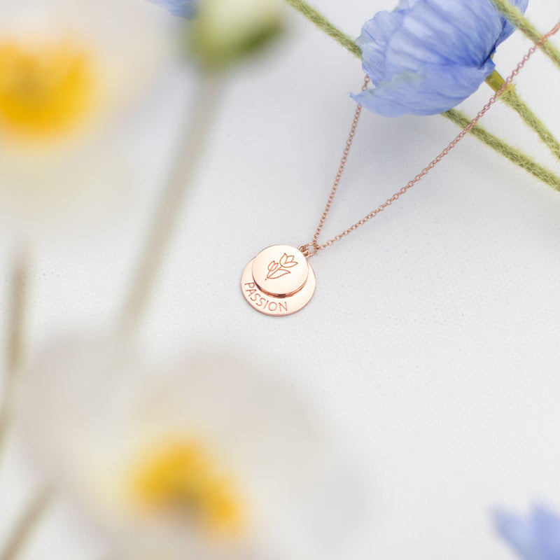 Rose Gold Passion Necklace
